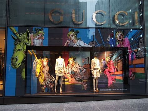 gucci jojo colab|jojo Gucci window displays.